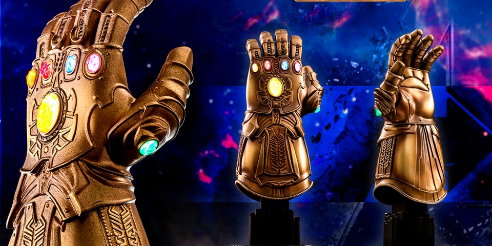 Hot Toys Avengers Endgame Infinity Gauntlet Collectible Hypebeast