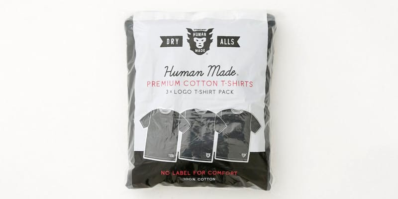 human made t shirt pack