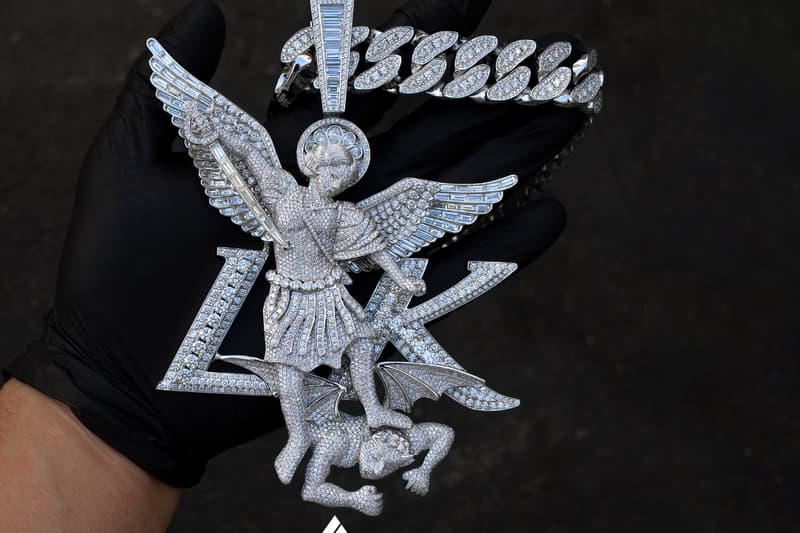 Tyga x Ben Baller If & Co St. Michael Diamond Chain