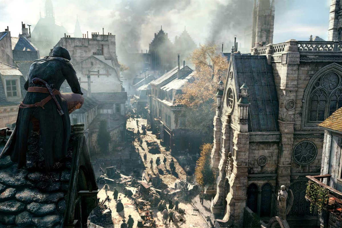 Ubisoft Offers Assassin's Creed Unity Free  Notre Dame Cathedral Donatio nParis france