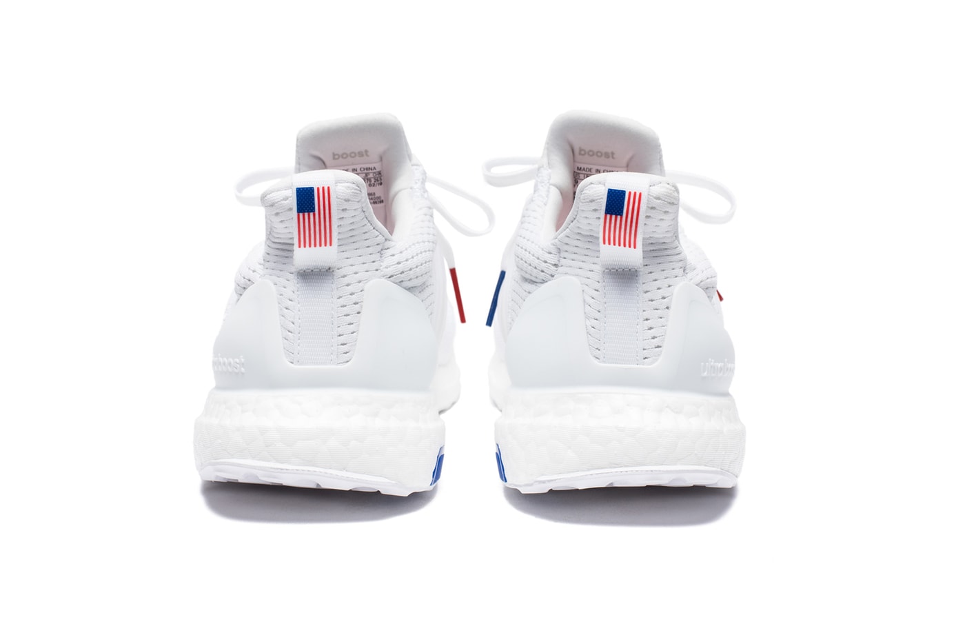 UNDEFEATED x adidas UltraBOOST 1.0 Release white red five strikes blue three strips james bond japan udftd release info america united states of america memorial day weekend
