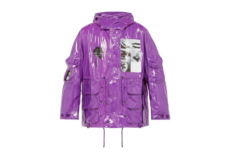 UNDERCOVER Drops Glossy SS19 Pixelated Graphic Vinyl Parka