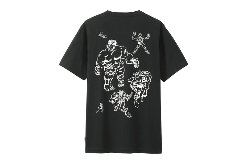 Marvel Comics x UNIQLO UT SS19 Jason Polan iron man avengers venom spider man