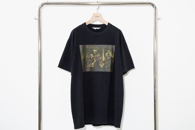 Vincent Van Gogh Museum x UNUSED SS19 spring summer 2019 shirts tee collaboration drop release date info april 12 2019 exclusive japan