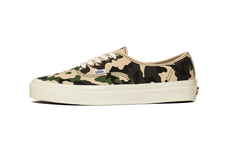 Vans Adds "OG Camo" to Anaheim Factory Authentic DX 44