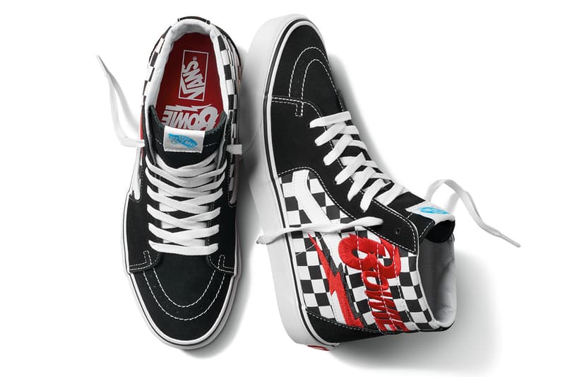 Vans David Bowie Capsule Collection Spring Summer 2019 SS19 Drop Release Date Information Clothing T-Shirts Sneakers Footwear Hats Old Skool SK8-Hi Slip On Ziggy Stardust Aladdin Sane Classic Era Space Oddity “the man who fell to earth”