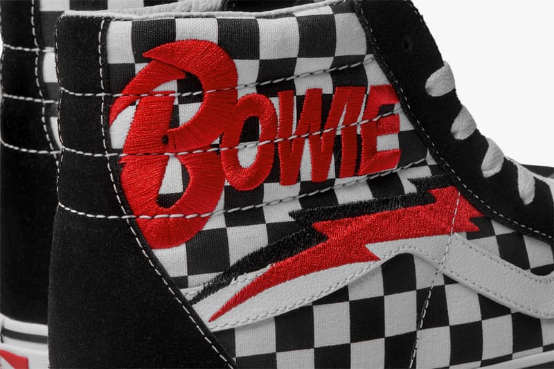 Vans David Bowie Capsule Collection Spring Summer 2019 SS19 Drop Release Date Information Clothing T-Shirts Sneakers Footwear Hats Old Skool SK8-Hi Slip On Ziggy Stardust Aladdin Sane Classic Era Space Oddity “the man who fell to earth”