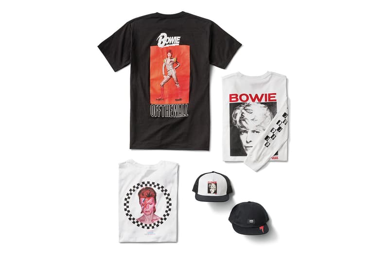 Vans David Bowie Capsule Collection Spring Summer 2019 SS19 Drop Release Date Information Clothing T-Shirts Sneakers Footwear Hats Old Skool SK8-Hi Slip On Ziggy Stardust Aladdin Sane Classic Era Space Oddity “the man who fell to earth”