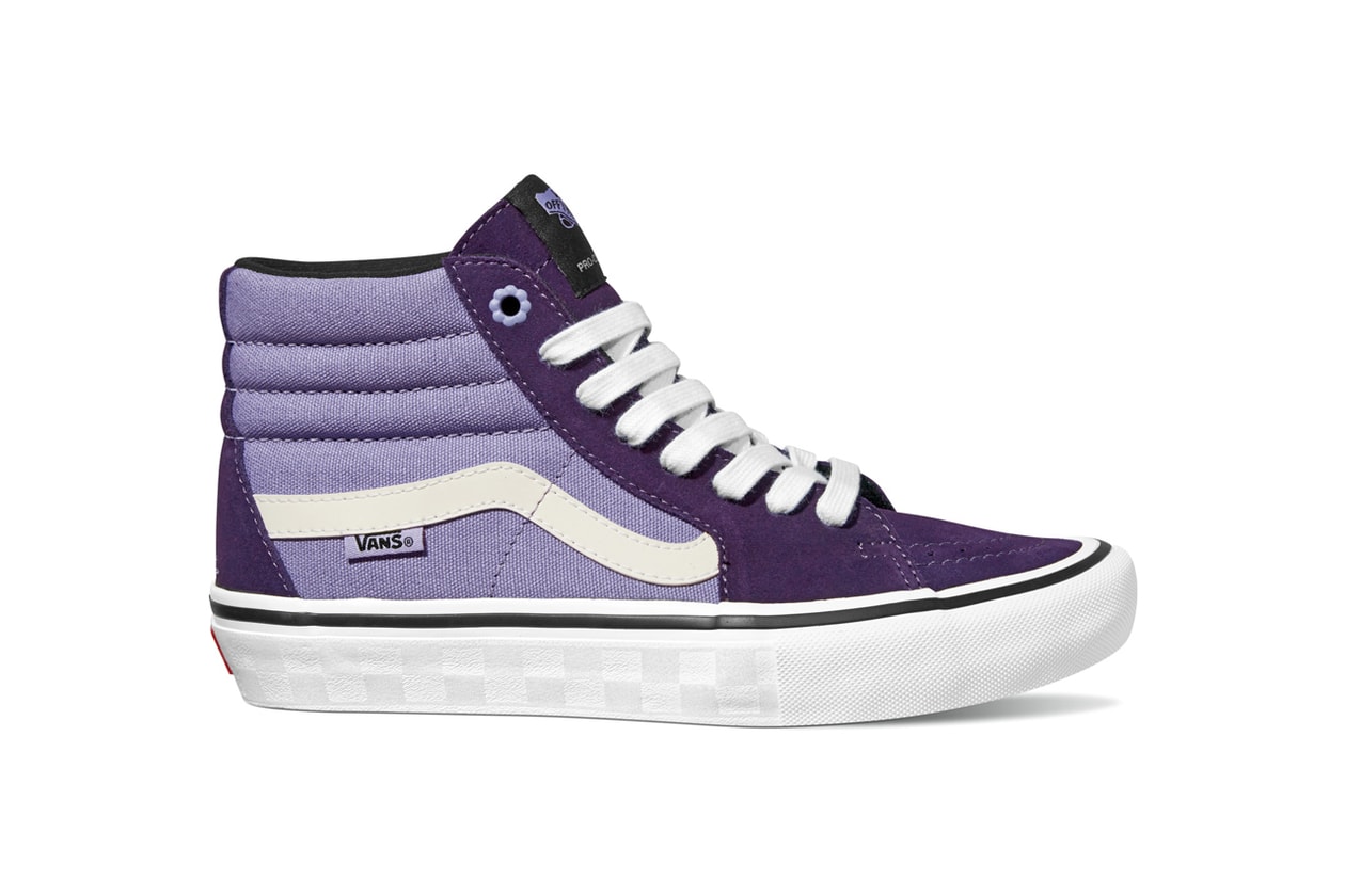 vans lizzie armanto lavender pack skate collection sk8 hi slip on pro