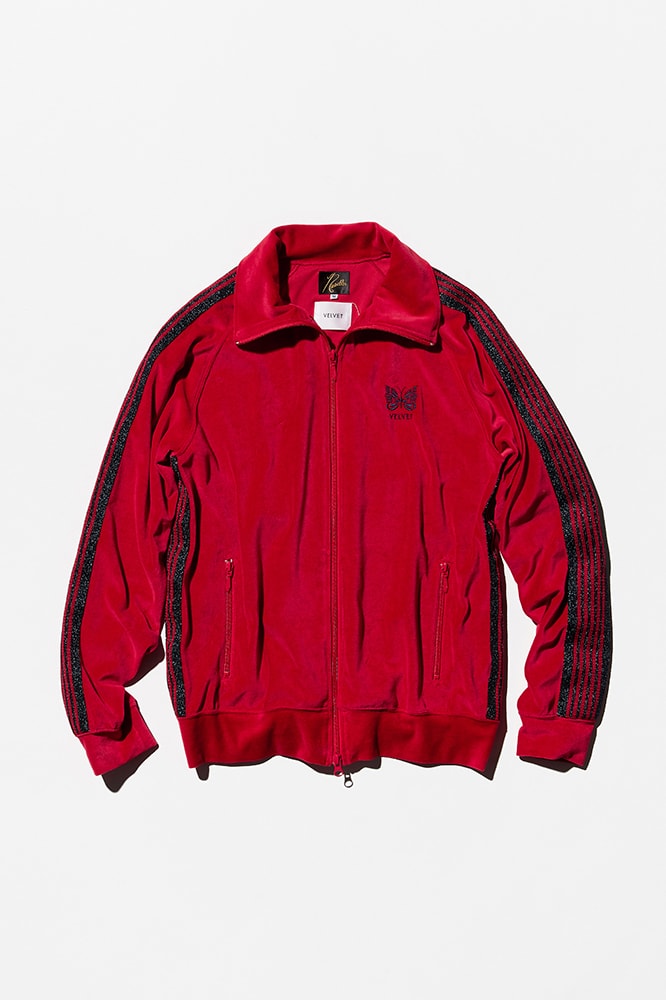 VELVET x NEPENTHES Tokyo Vintage Pop-Up, Collaboration items track suit painted exclusive drop release date south2west8 japan tour