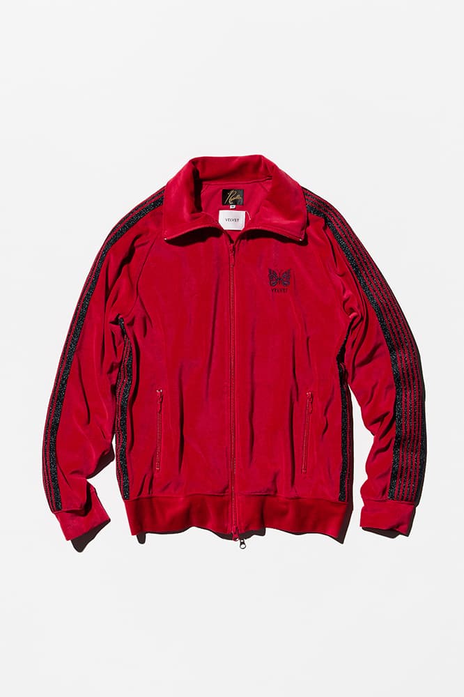 VELVET x NEPENTHES Tokyo Vintage Pop-Up, Collaboration items track suit painted exclusive drop release date south2west8 japan tour