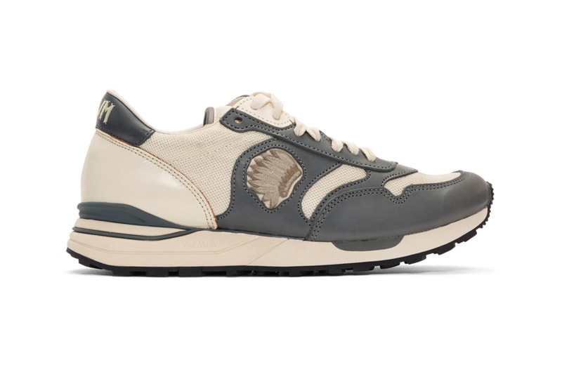 visvim Roland Jogger Sneaker Off White Grey Release
