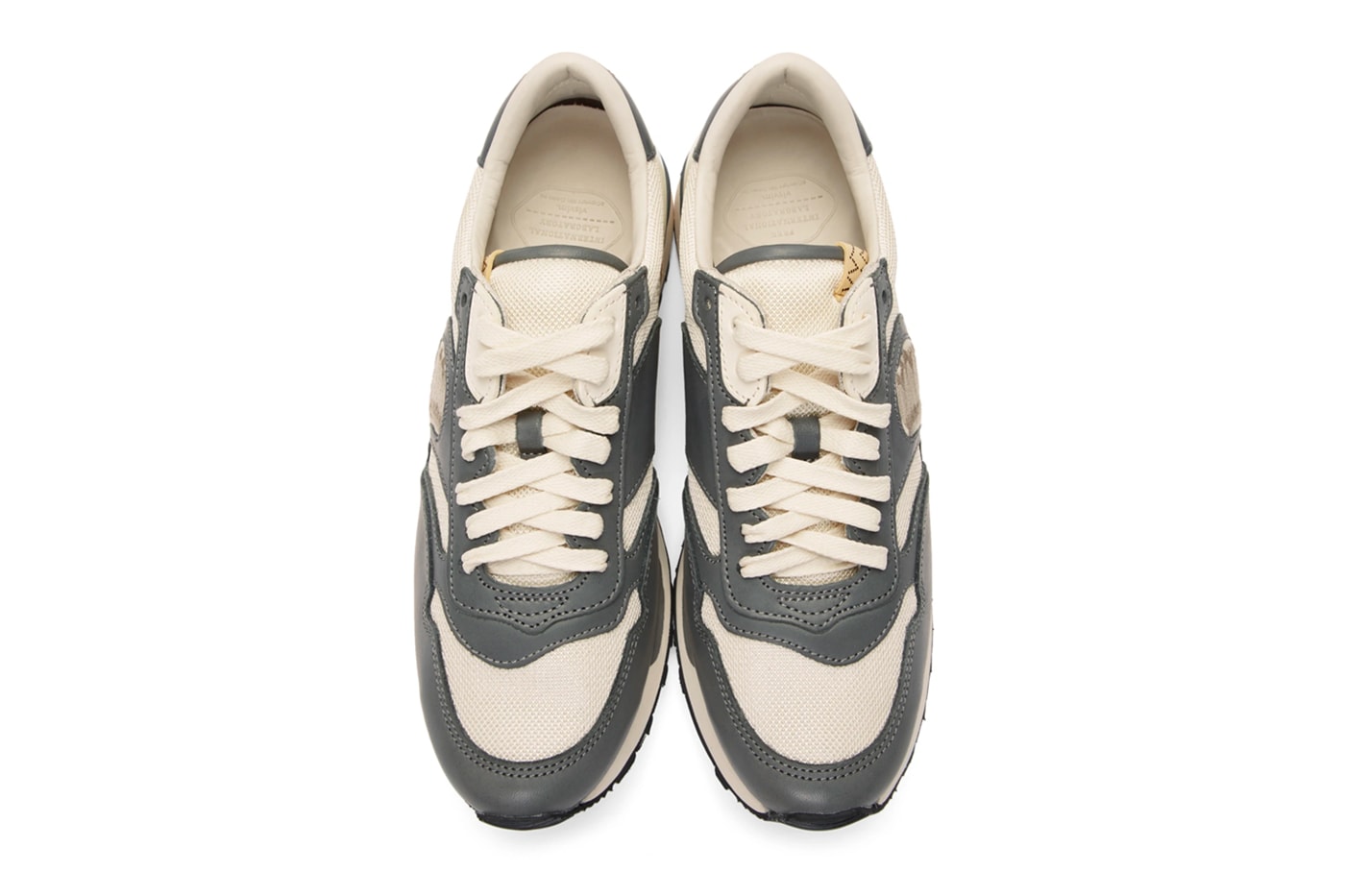 visvim Roland Jogger Sneaker Off White Grey Release