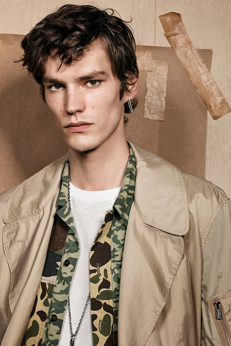 zara srpls collection 2 release spring summer 2019 lookbook mens camouflage military campaign