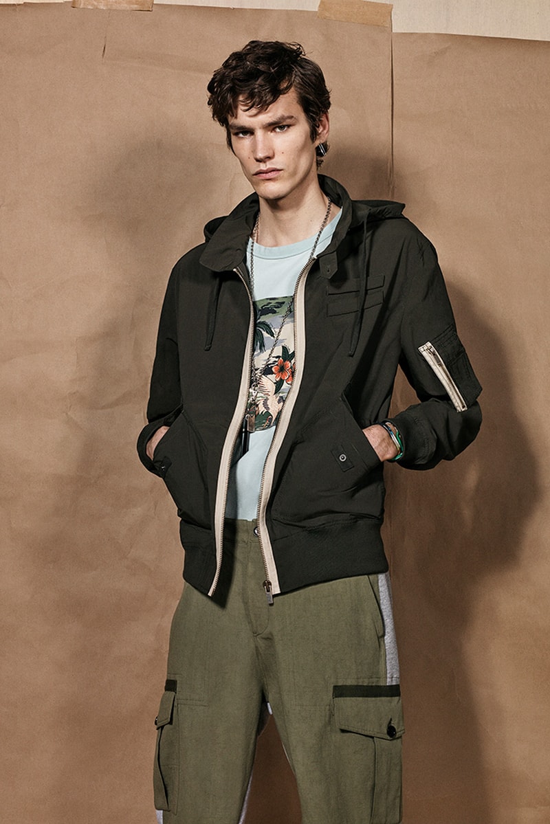 zara srpls collection 2 release spring summer 2019 lookbook mens camouflage military campaign