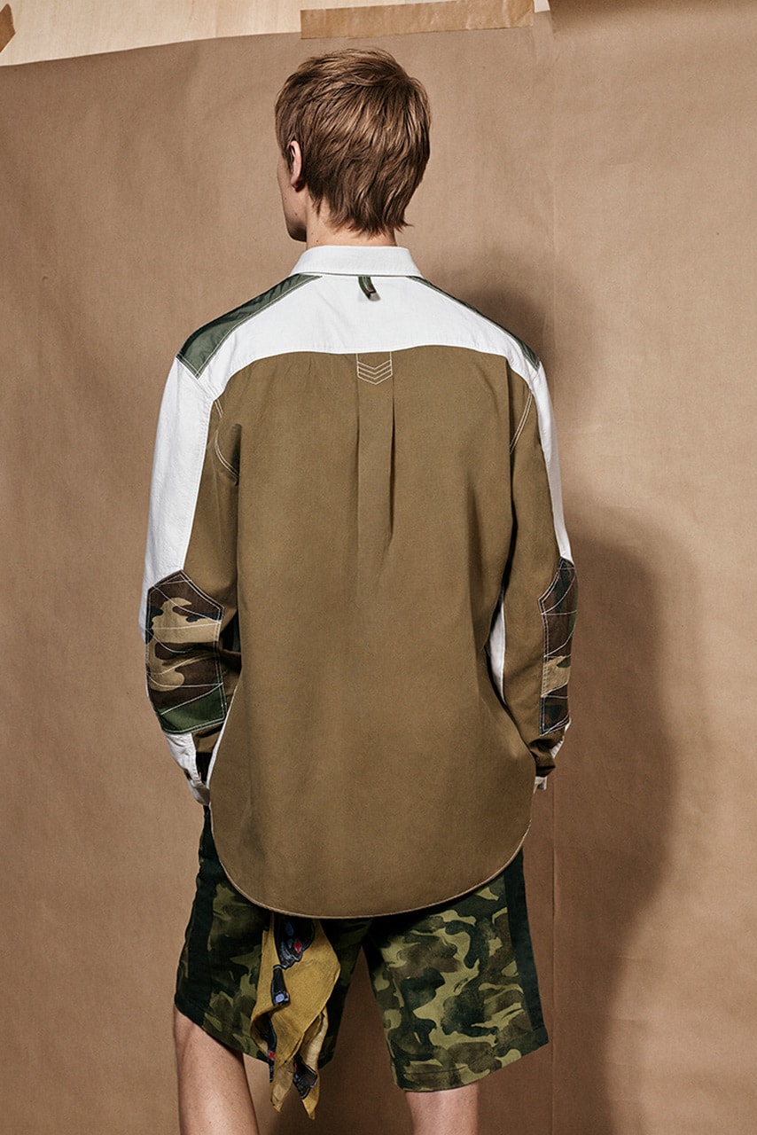 zara srpls collection 2 release spring summer 2019 lookbook mens camouflage military campaign