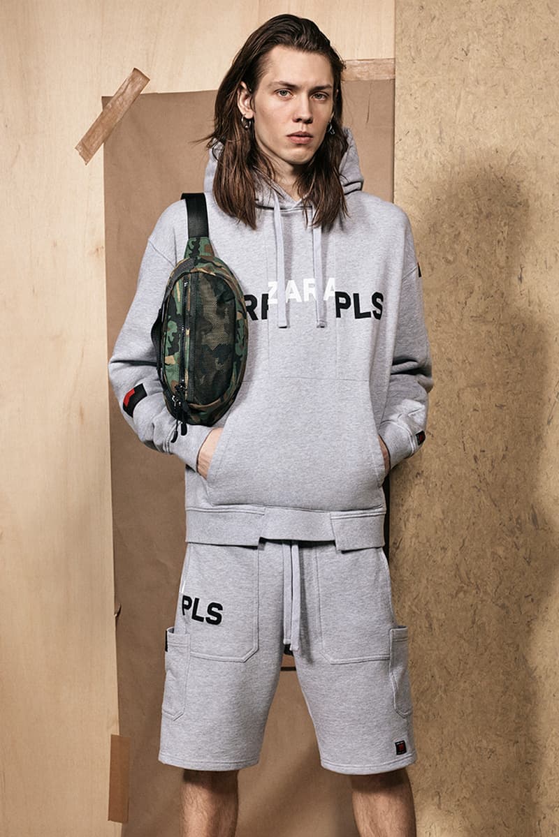 zara srpls collection 2 release spring summer 2019 lookbook mens camouflage military campaign