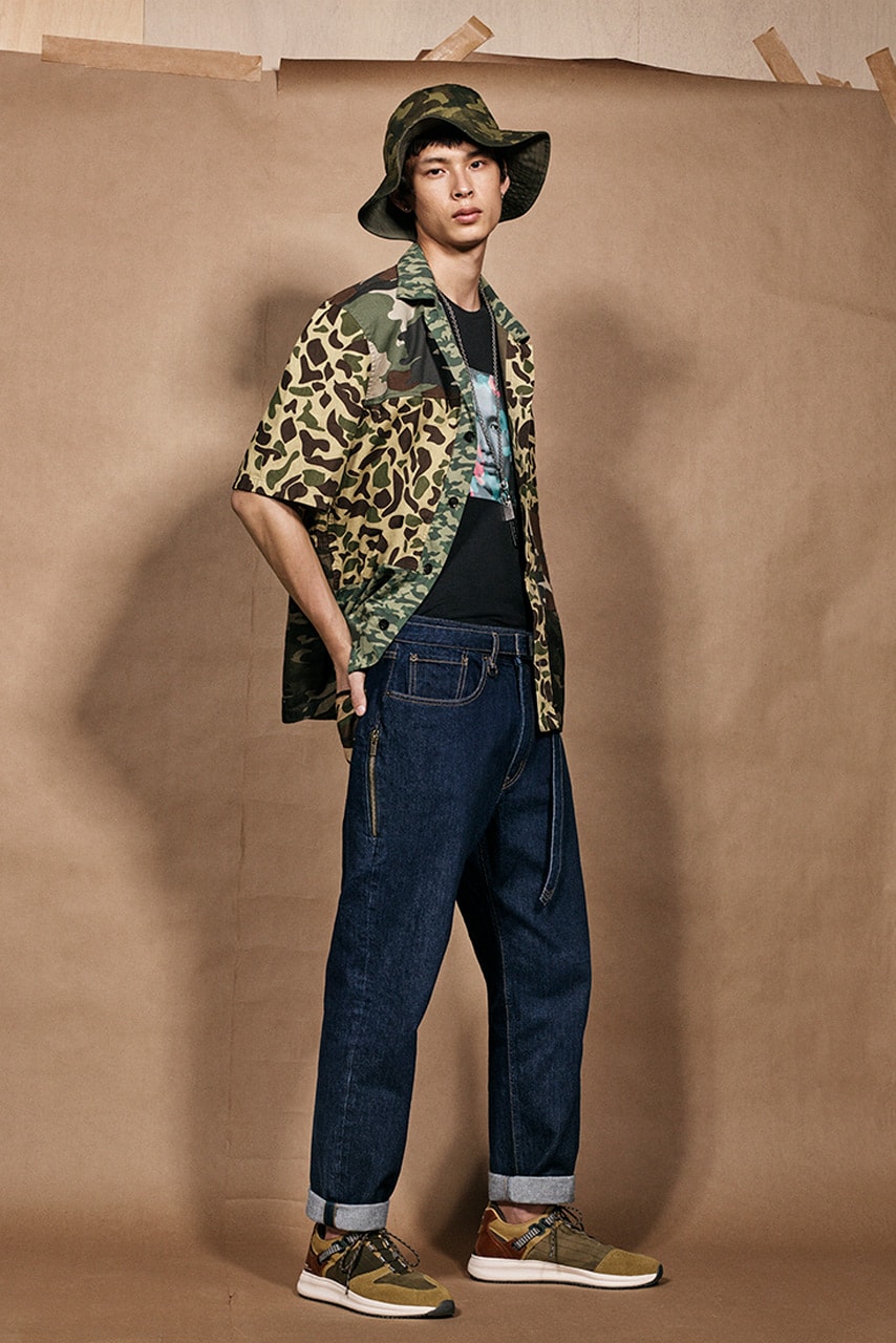 zara srpls collection 2 release spring summer 2019 lookbook mens camouflage military campaign