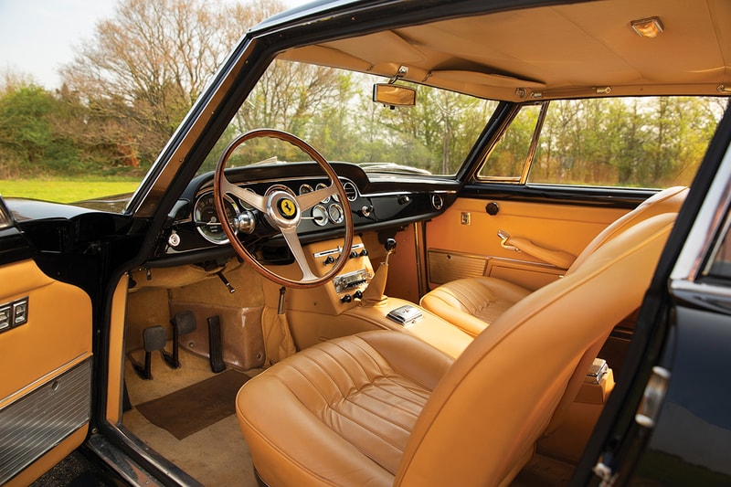 Pininfarina Designed 1962 Ferrari 250 GTE 2 Series II Is up for Auction grand tour car vehicle motorsport racing speed italian supercar vintage collection collector