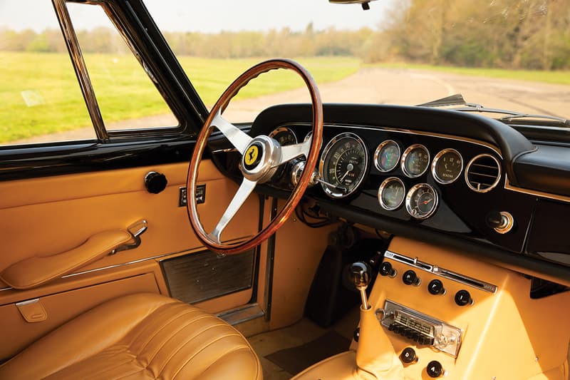 Pininfarina Designed 1962 Ferrari 250 GTE 2 Series II Is up for Auction grand tour car vehicle motorsport racing speed italian supercar vintage collection collector