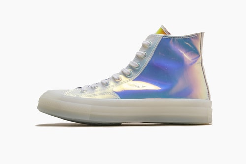 Converse Chuck Taylor in Iridescent and See-Through Mesh