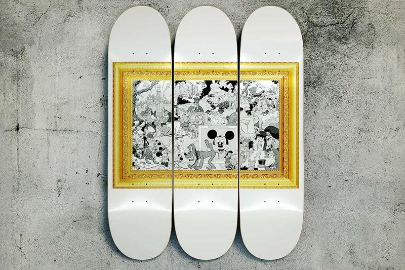 Wally Wood Disneyland Memorial Orgy Skateboards Triptych 1967 Poster Satirical Underground Magazine "The Realist" 1958 Limited Edition of 80