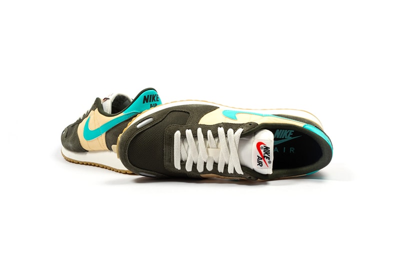 Nike Air Vortex 1985 Retro Sequoia Hyper Jade Pale Vanilla Sail Sneaker Release Information Drop Date Footdistrict Cop Buy Now Old School Vintage Archive Runner V Series Swoosh Brand 