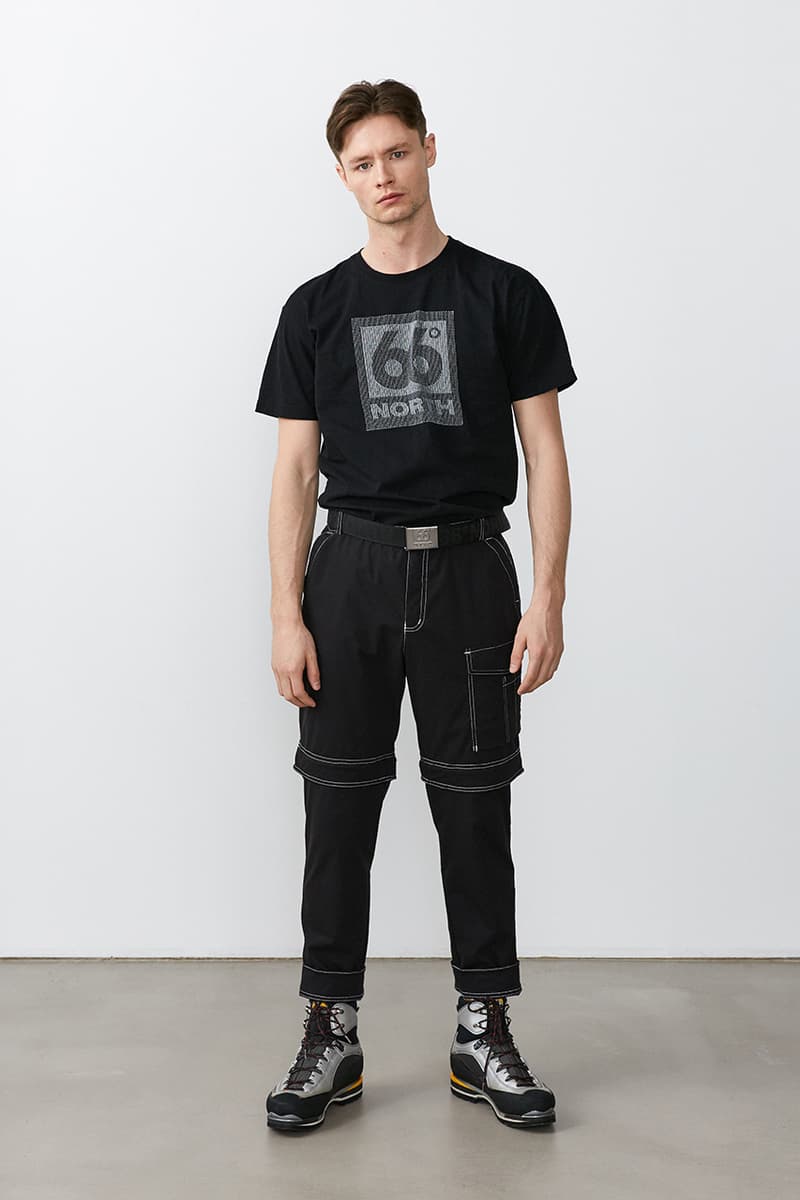 66north Grandi Collection Spring Summer 2019 SS19 Lookbook Iceland Fisherman Utility Workwear Minimalist Overalls Shirt Trousers Gym Bag