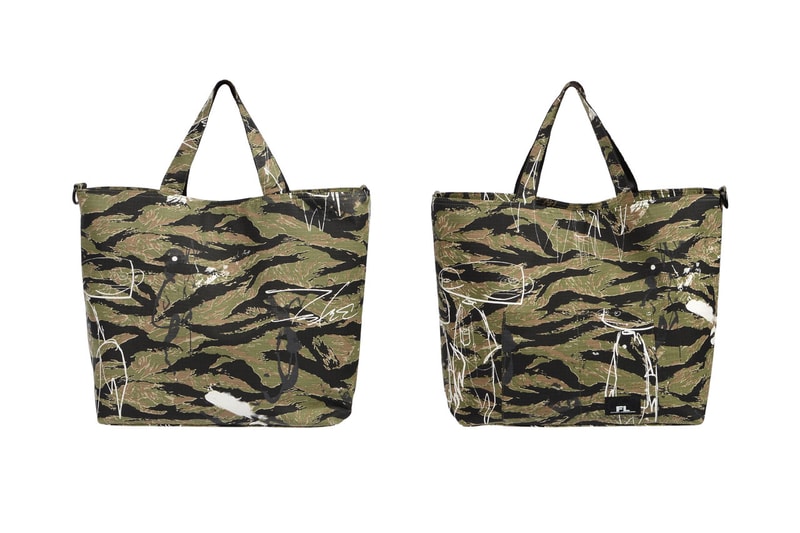 Futura Laboratories Dover Street Market Relaunch collaboration a cold wall samuel ross clothing line collection skatedeck helmut bag bucket hat flight suit