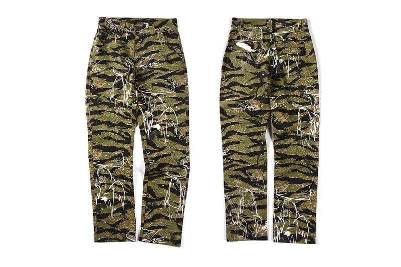 Futura Laboratories Dover Street Market Relaunch collaboration a cold wall samuel ross clothing line collection skatedeck helmut bag bucket hat flight suit