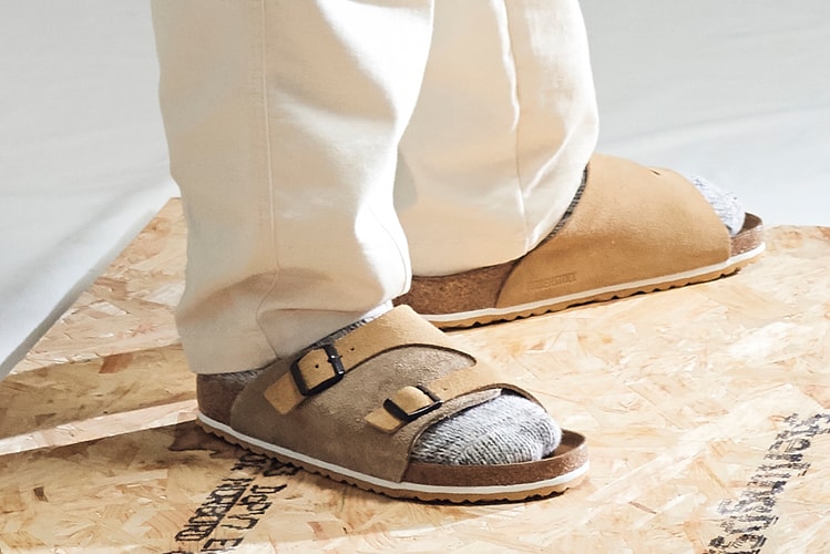 Universal Works Puts Luxurious Suede Twist on Birkenstock's Boston & Zurich