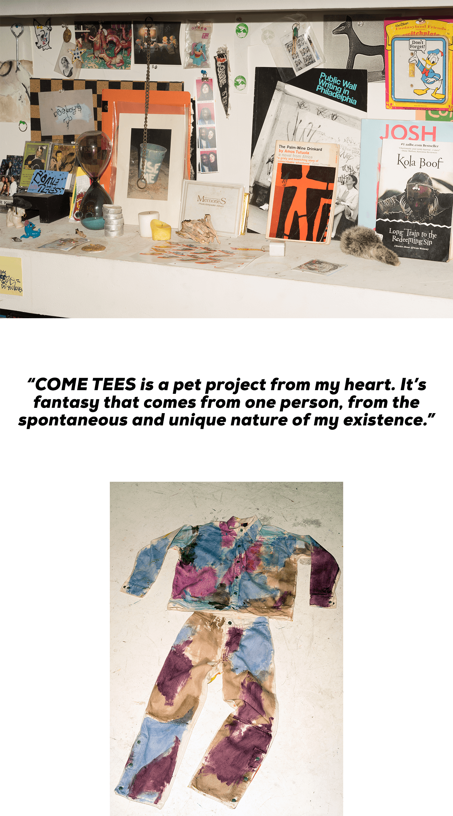 COME TEES Interview HYPEBEAST Mania Issue