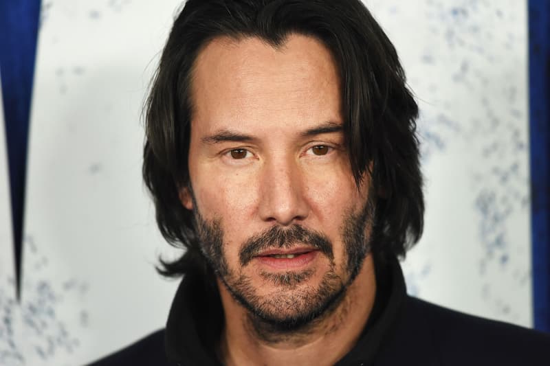 Keanu Reeves for Saint Laurent Fall/Winter 2019 campaign fw19 john wick anthony vaccarello