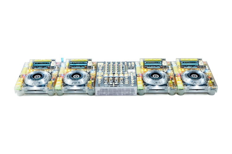Pioneer DJ & Virgil Abloh Designed "TRANSPARENT" CDJs & Mixer for Upcoming Exhibition