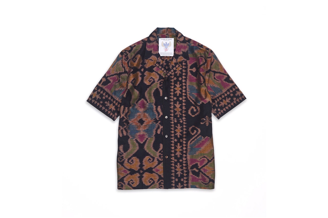 a kind of guise ikat fabric shirt collection spring summer 2019 indonesian fabrics