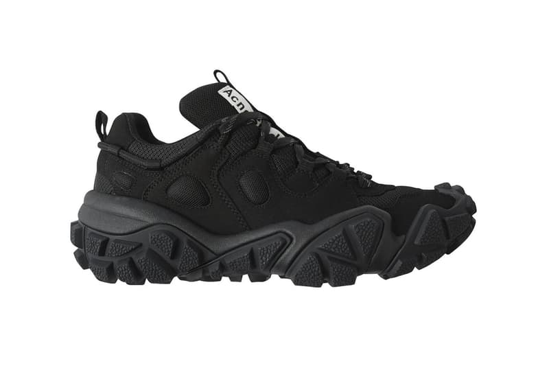 Acne Studios bolzter bryz sneaker sandal hiking trail all-terrain off-road release details first look closer buy cop purchase white black yellow