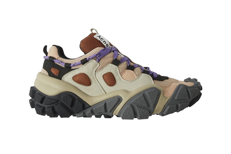 Acne Studios bolzter bryz sneaker sandal hiking trail all-terrain off-road release details first look closer buy cop purchase white black yellow