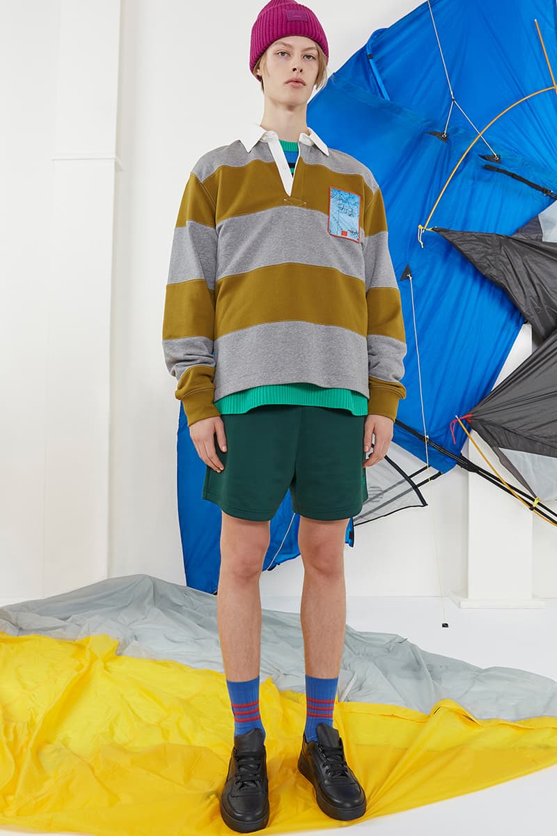 Acne Studios Fall/Winter 2019 Face Collection First Look Release Details Closer Buy Cop Purchase Diffusion Affordable Information hoodie jacket t-shirt shirt rugby patch sneaker footwear