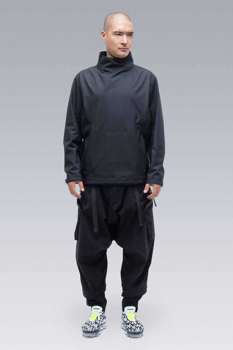 ACRONYM New Pieces Drop Collection Summer 2019 Errolson Hugh Designed Avant Guard Techwear GORE-TEX Windstopper Cape Closer Look