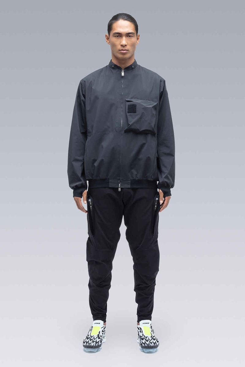 ACRONYM New Pieces Drop Collection Summer 2019 Errolson Hugh Designed Avant Guard Techwear GORE-TEX Windstopper Cape Closer Look