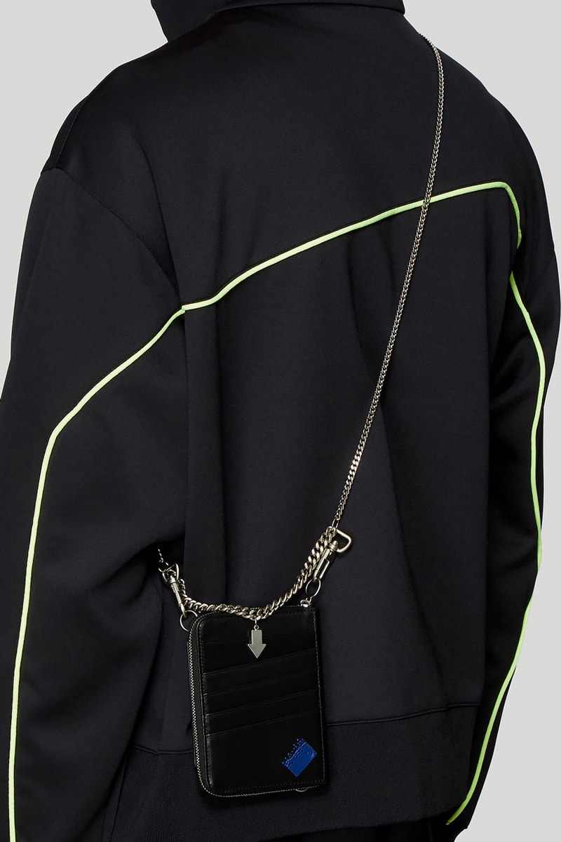 ader error black chain wallet spring summer 2019 ln cc