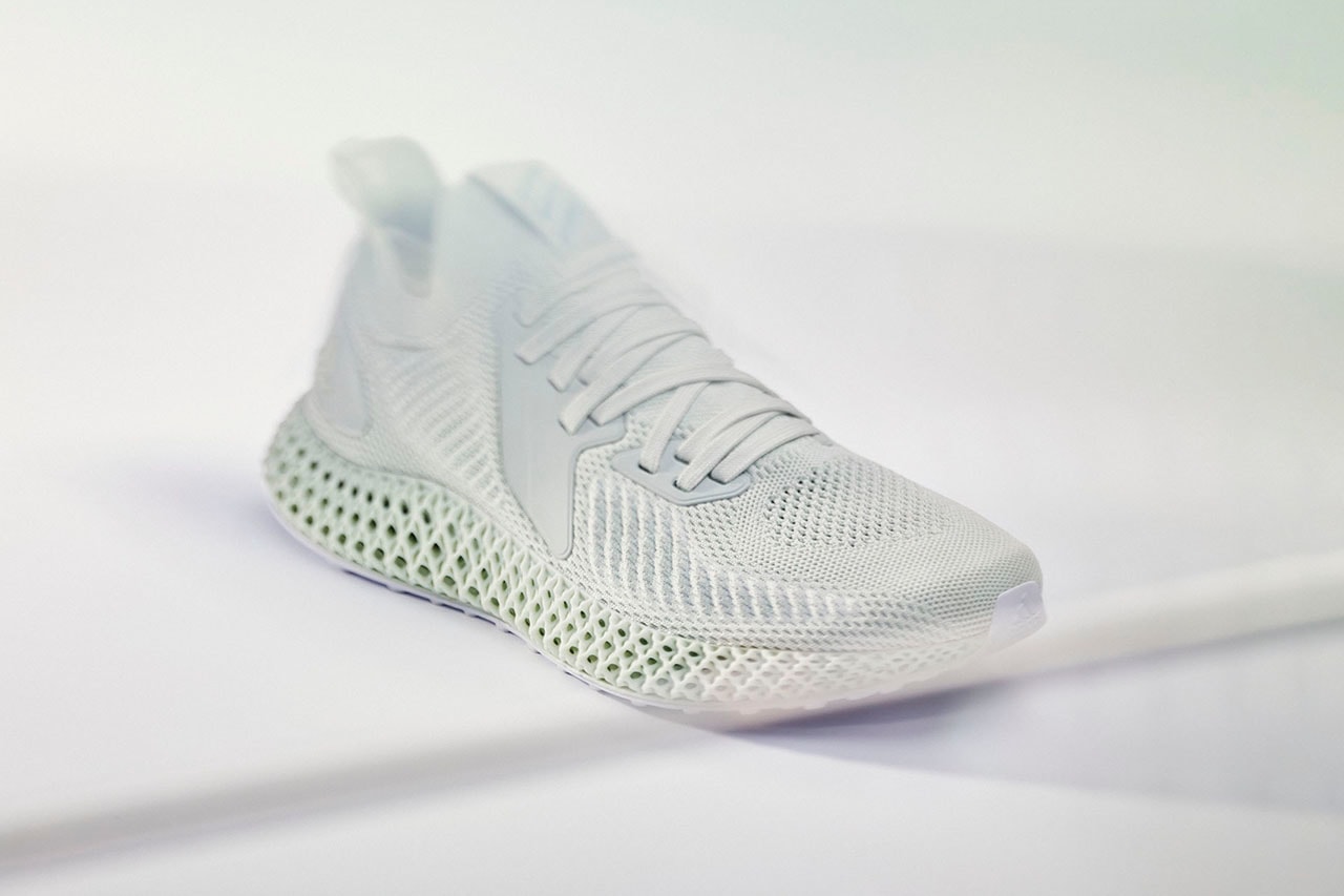 adidas AlphaEDGE 4D Parley for the Oceans Collaboration Sneaker Release Information Drop Date App Limited Edition Quantities Light Oxygen Sole Unit Technology