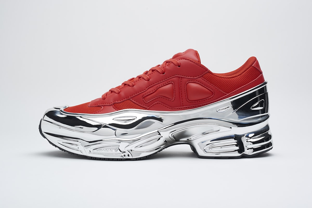 adidas by Raf Simons RS OZWEEGO Release Info drop price date info designer sneakers sportwear brand footwear replicant may 23 mirrored soles leather uppers 