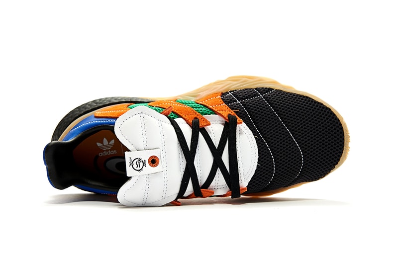 sivasdescalzo x adidas Consortium Sobakov BOOST Collaboration Limited Edition New Sneaker Release Information Drop Date FTWR WHITE POWER BLUE GREEN G26281