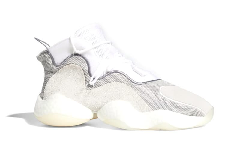 adidas Crazy BYW Core Black Grey Grey Three Cloud White Grey One Crystal White Release Info BD8013 BD8014