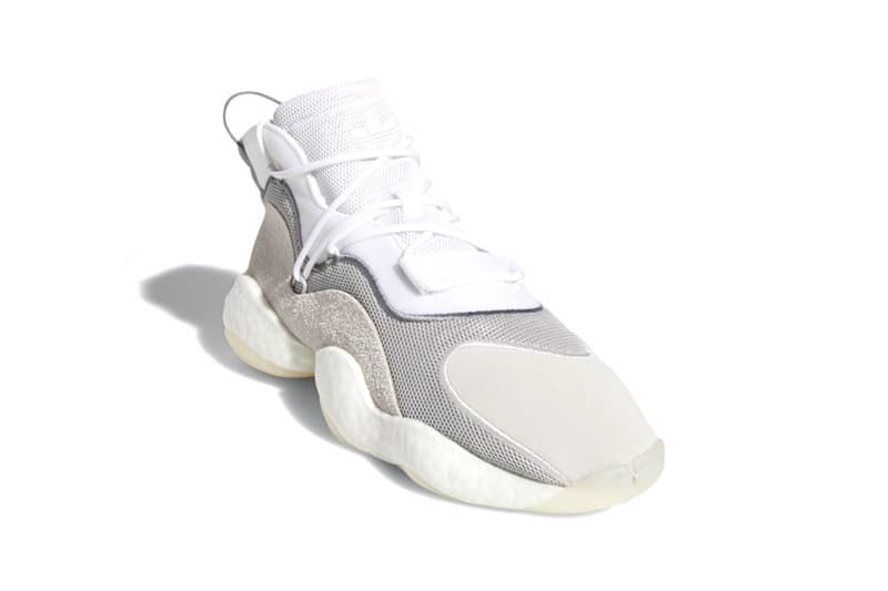 adidas Crazy BYW Core Black Grey Grey Three Cloud White Grey One Crystal White Release Info BD8013 BD8014