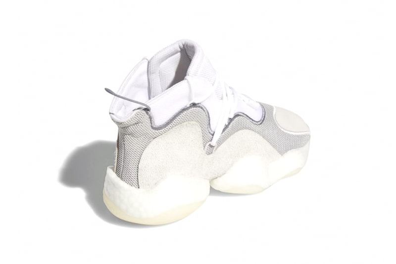 adidas Crazy BYW Core Black Grey Grey Three Cloud White Grey One Crystal White Release Info BD8013 BD8014