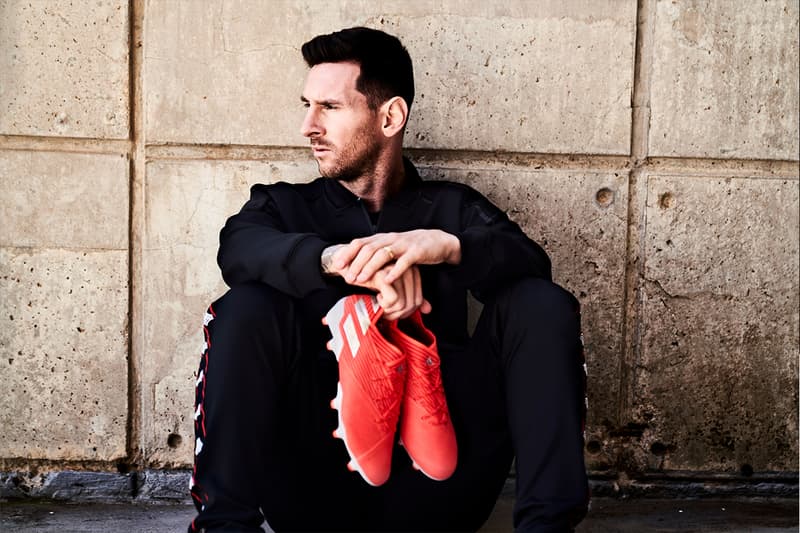 adidas Football Launches Innovative NEMEZIZ 19 Football Lionel Messi Movement Footwear Boots Product Development Innovation Materials Weave