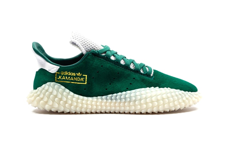 adidas Kamanda Collegiate Green Release Info sneakers shoes three stripes originals foot district soccer footwear kicks football 