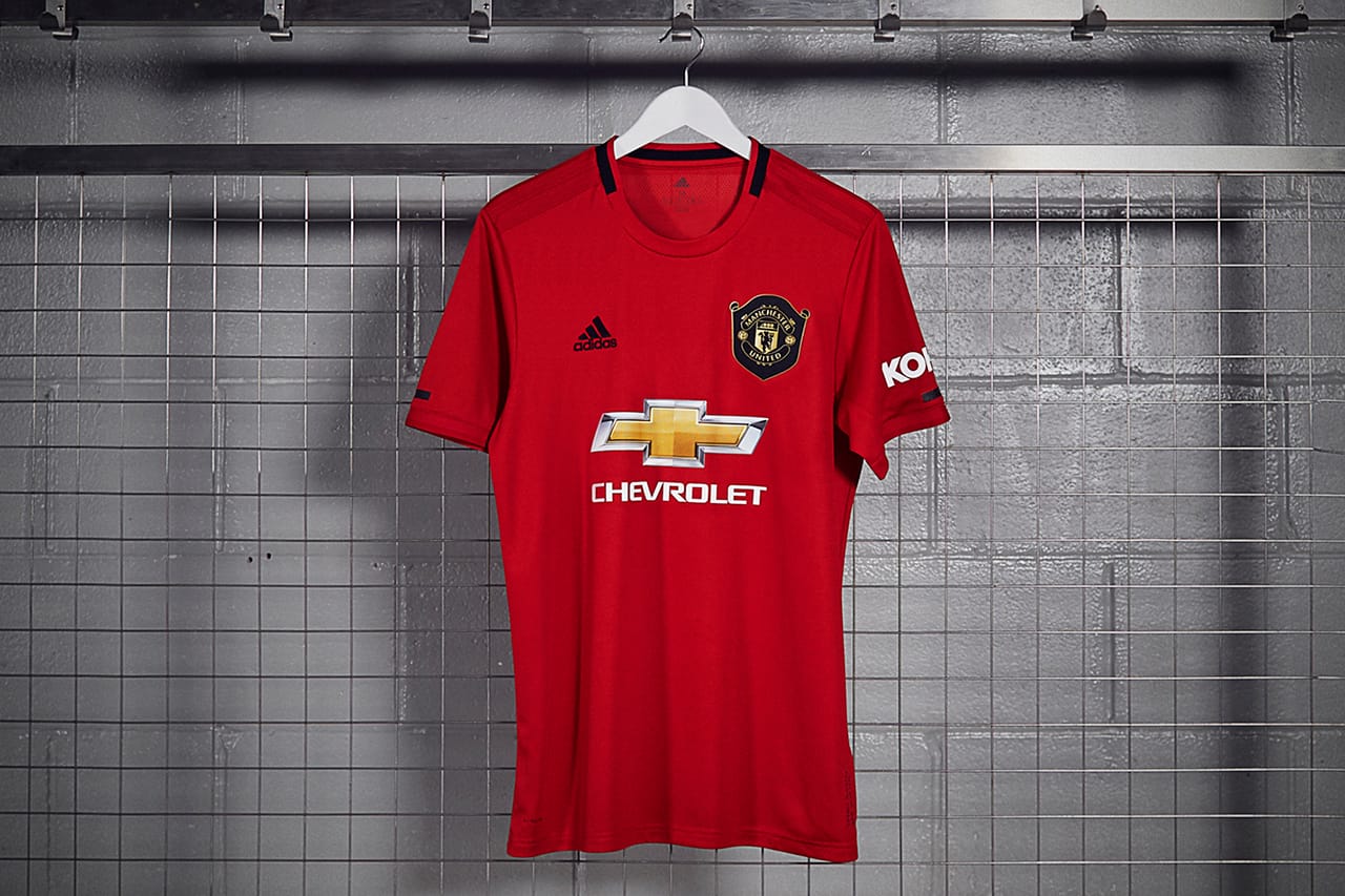 NEW Manchester United Home Shirt 2019-2020 Red Short Sleeve Football Jersey 